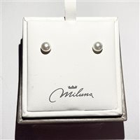 Orecchini Miluna Donna Le Perle in Oro bianco Perla PPN556BM - PPN556BM